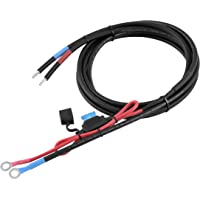 Enjoyolar Cable de batería de 6mm² Controlador de carga solar y batería con fusible Ojales de anillo M8 (15A 6mm² M8)